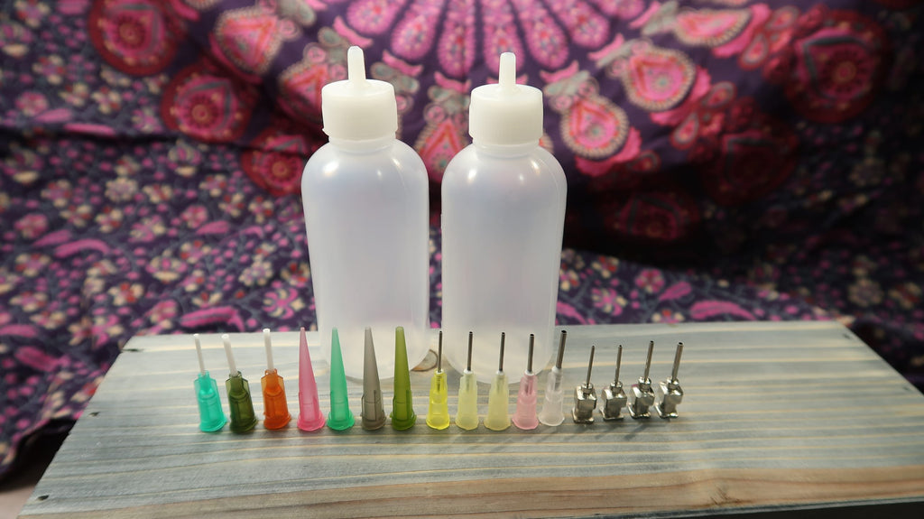 20 Piece Precision Tip Squeeze Bottle Set for Raised Dots in Dot Mandala Painting image 0