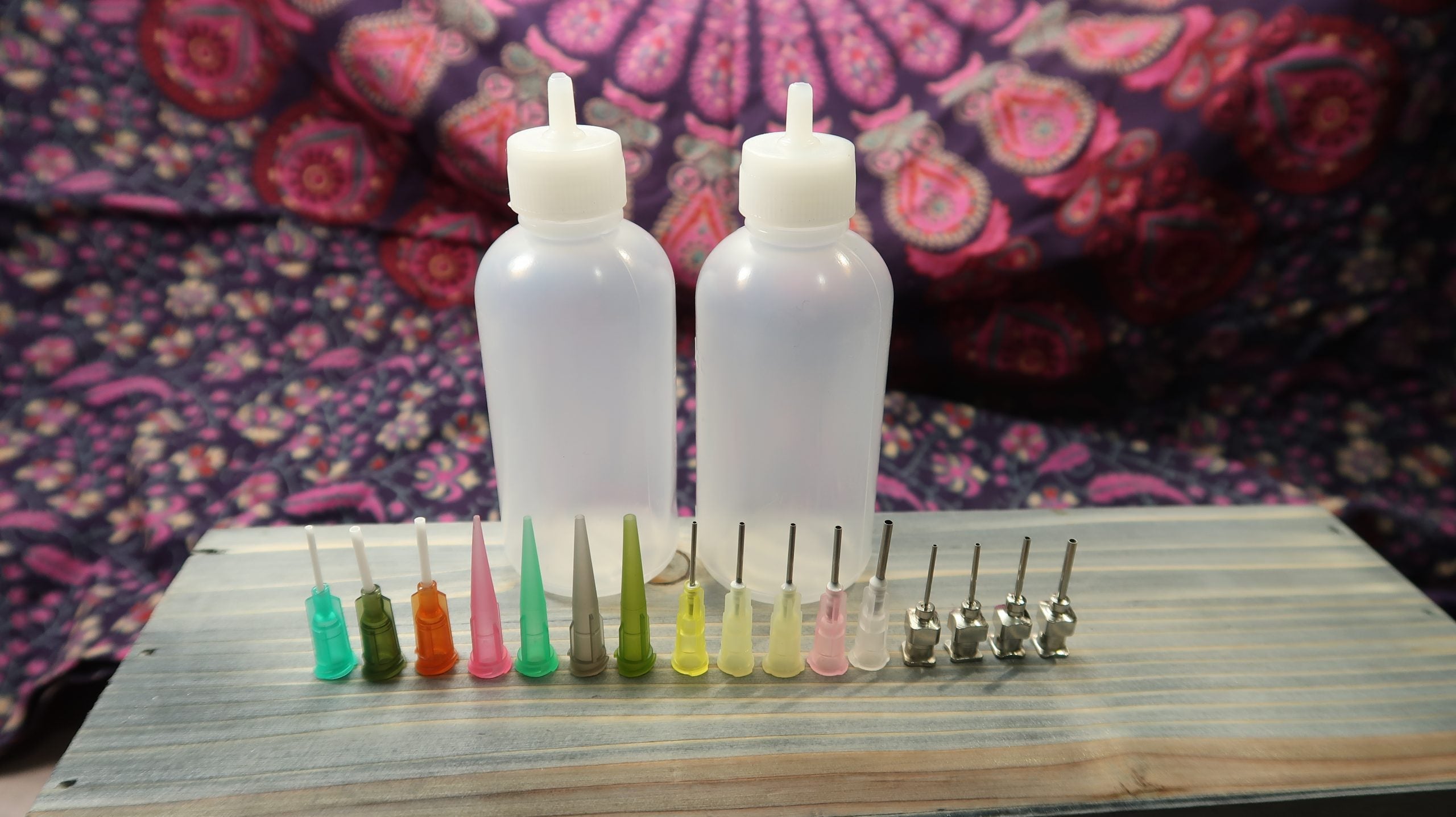 20 Piece Precision Tip Squeeze Bottle Set for Raised Dots in Dot Mandala Painting image 0
