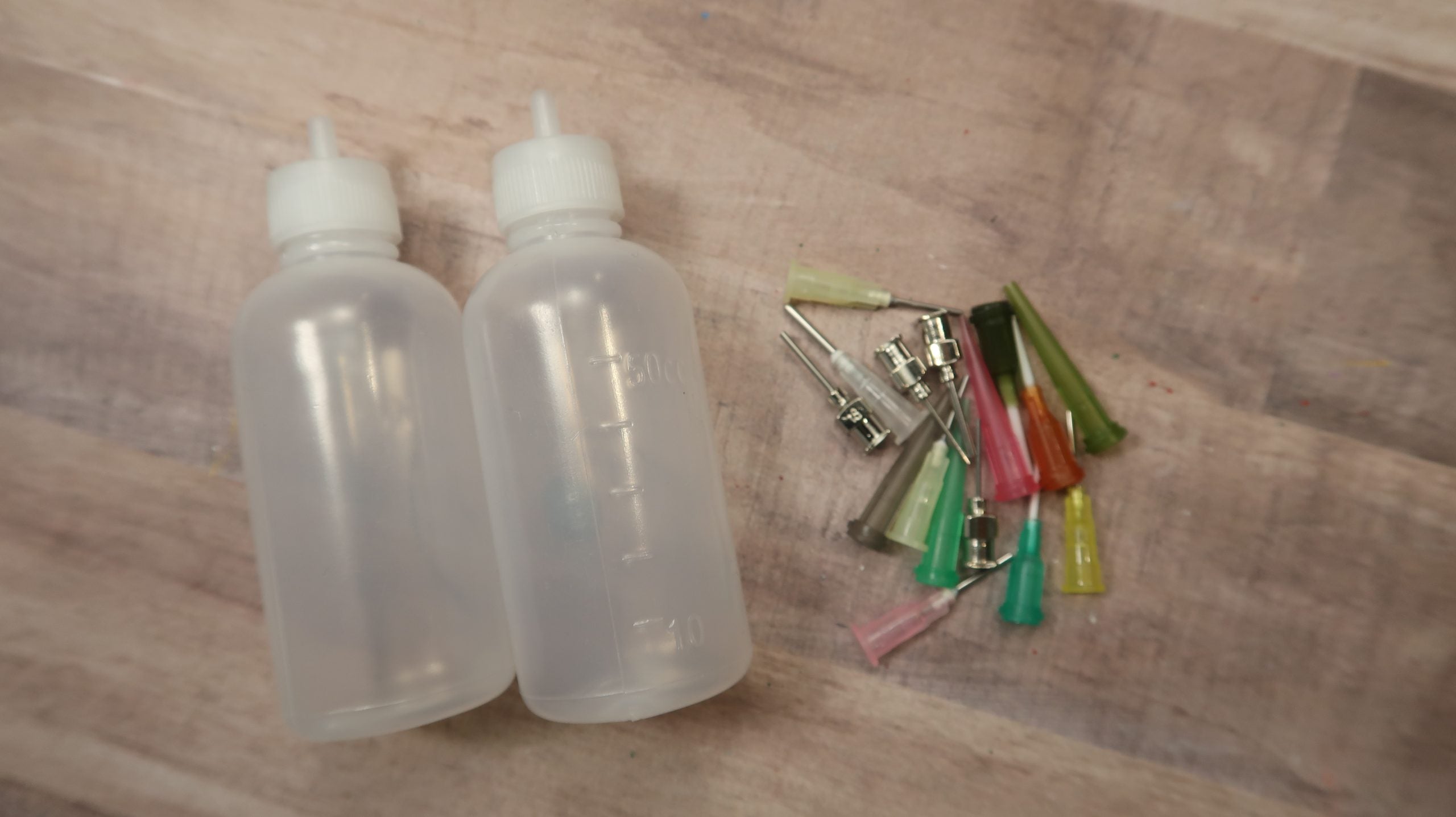 20 Piece Precision Tip Squeeze Bottle Set for Raised Dots in Dot Mandala Painting image 1