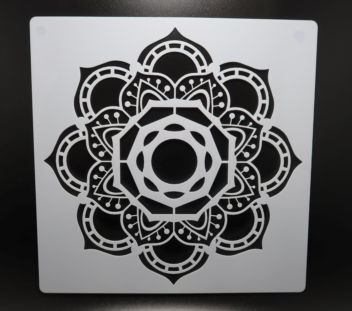 7 3/4" Mandala Stencil (B3) image 0
