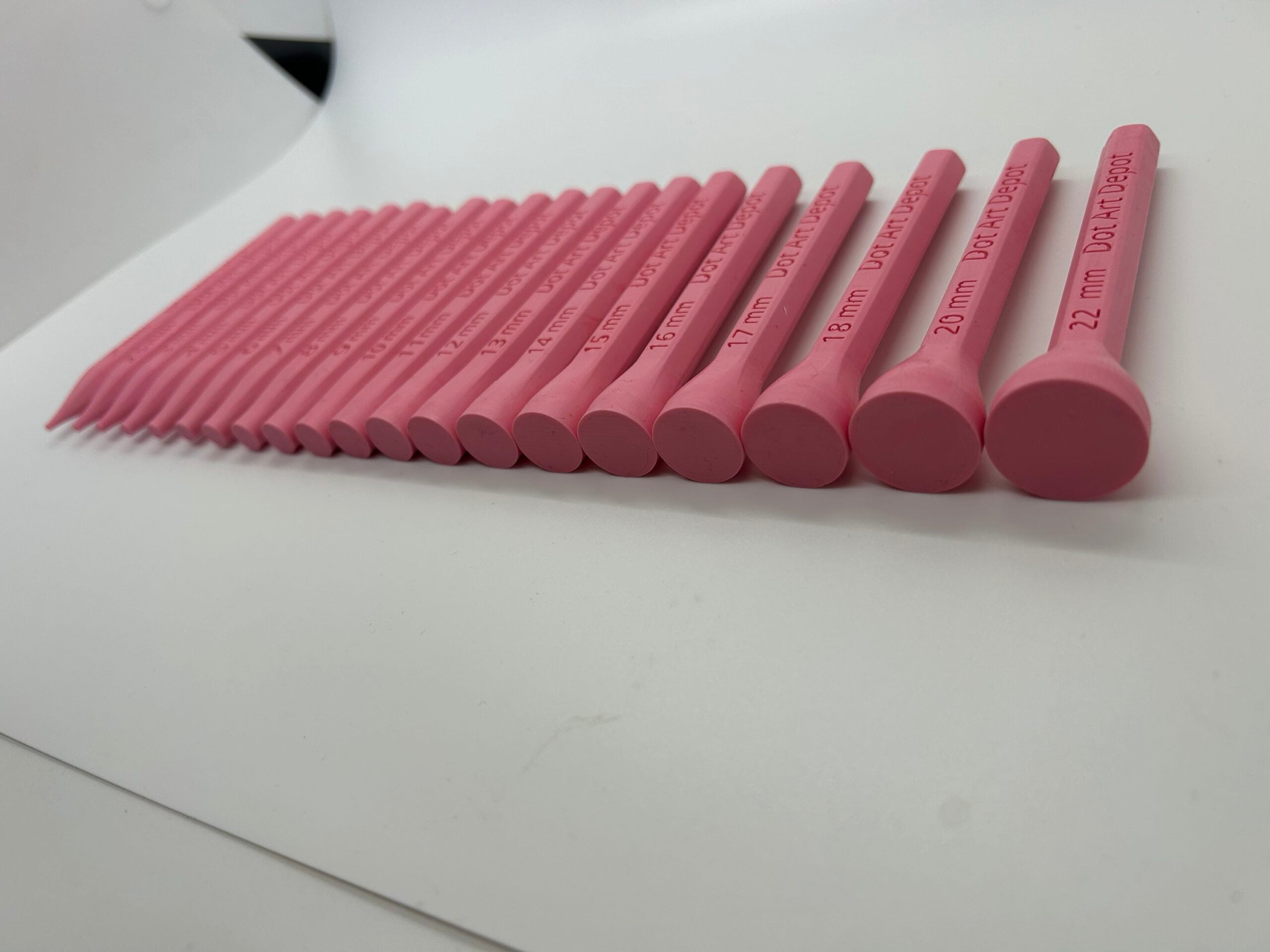 20 piece PINK Dotting Tool Set image 2
