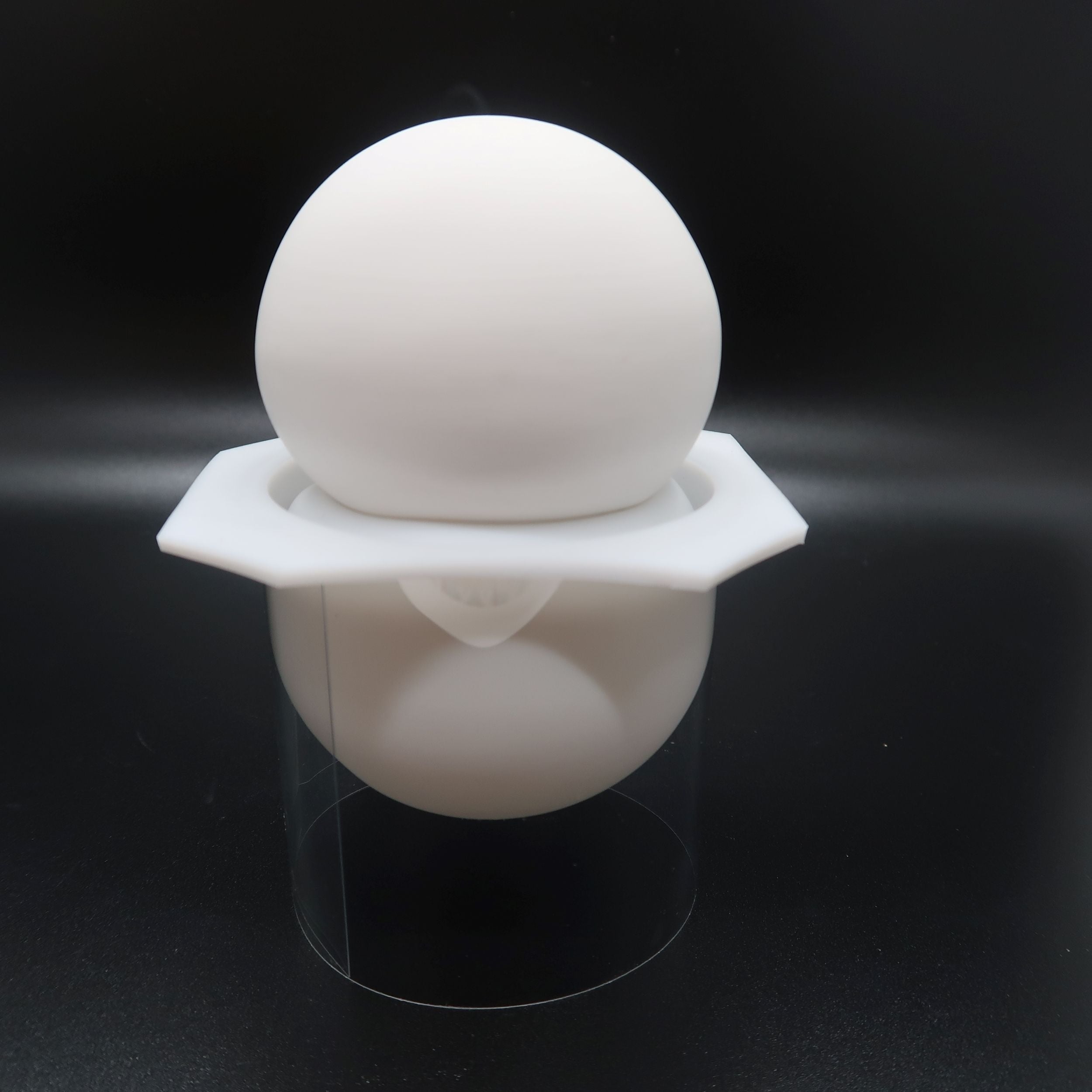 Large Sphere Silicone Art Stone Mold 2.5" image 1